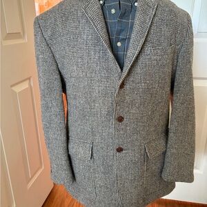 Orvis Charcoal Houndstooth Blazer